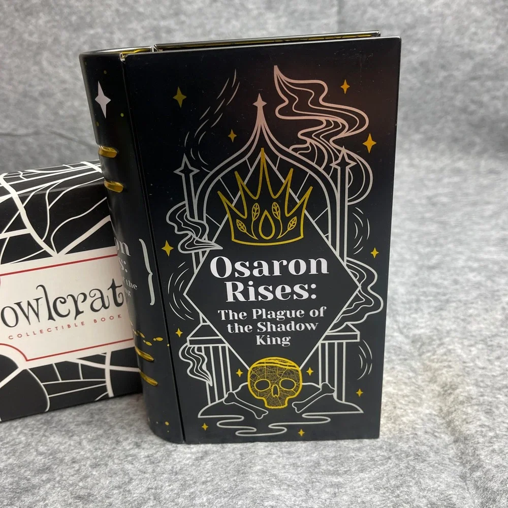 OwlCrate Shades of Magic Vol 4 Book Tin Osaron Rises VE Schwab Black‎ London